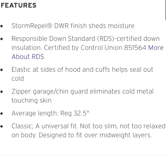 Eddie Bauer - Luna Peak Down Parka Winter Jacket - Picture 5 of 6